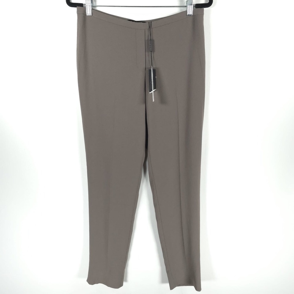 NWT ELIE TAHARI MARCIA Crepe Dress‎ Pants Slim-Cut Trouser Style E4087206 Size 6